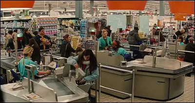 Quel est ce film de qui nous montre les d&eacute;boires d'une agente de caisse ?