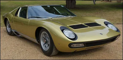 Quel est le nom de ce mod&egrave;le produit par Lamborghini en 1966, une voiture exceptionnelle, mod&egrave;le majeur de l'histoire de l'automobile ?