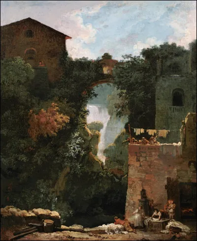 Ce peintre qui part en 1756 pour l'Acad&eacute;mie de France &agrave; Rome o&ugrave; il r&eacute;side jusqu'en avril 1761 ; il y est notamment influenc&eacute; par Tiepolo et par le style baroque de Pierre de Cortone ; il peint "Les Cascatelles de Tivoli". C'est ...
