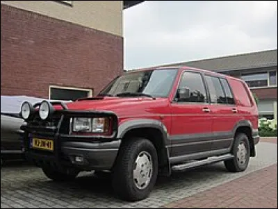 Ce SUV commercialis&eacute; par Opel et identique au Isuzu Trooper a re&ccedil;u le nom d'une ville californienne :