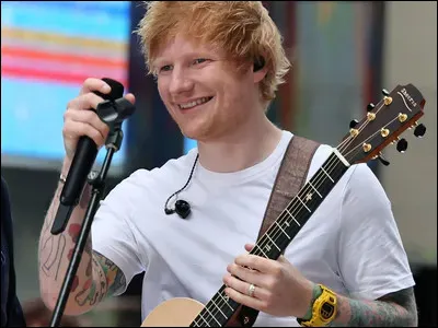 Et pour finir, voici Ed Sheeran.Parmi ces chansons, laquelle n'a-t-il pas interpr&eacute;t&eacute;e ?