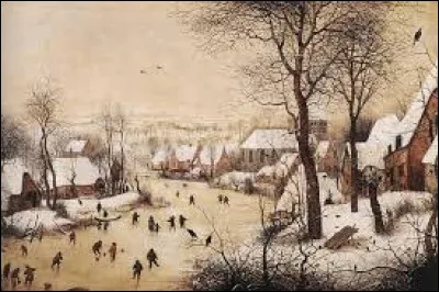 En 1565, quel peintre de la Renaissance flamande a r&eacute;alis&eacute; cette toile intitul&eacute;e ''Paysage d'hiver avec patineurs et trappe aux oiseaux'' ?