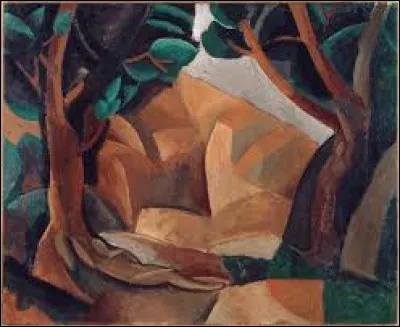 ''Paysage aux deux figures'' est une toile cubiste r&eacute;alis&eacute;e en 1908. Quel artiste a peint ce tableau ?