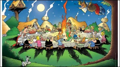 Comment finit chaque album (ou presque) d'Ast&eacute;rix ?