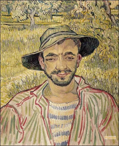 Qui a fait le portrait de ce jeune paysan ?