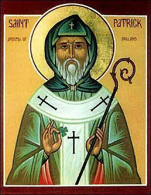 Saint Patrick , patron de ... . .