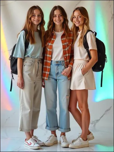 C'est lundi et tu as cours de 8h30 &agrave; 17h30.Quelle tenue choisis-tu ?