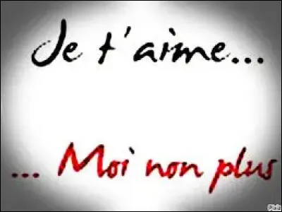 "Je t'aime, je t'aimeOh oui, je t'aimeMoi non plus..."Qui sont les interpr&egrave;tes ?