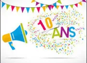 Quiz '10 ans' en culture générale !