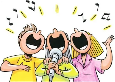 Que font ces trois personnes ?