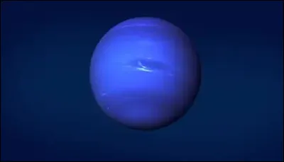 Quelle plan&egrave;te est connue pour son bleu intense ?