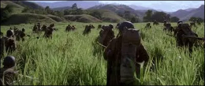 Quelle couleur associez vous &agrave; ce film qui &eacute;voque la bataille de Guadalcanal en 1942