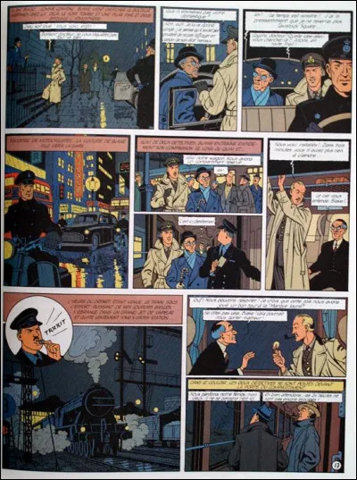 Quelle couleur associez vous au sixi&egrave;me album de la s&eacute;rie de bande dessin&eacute;e Blake et Mortimer ?