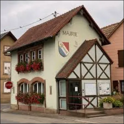 Commune de l'aire d'attraction Strasbourgeoise, Furchhausen se situe dans le d&eacute;partement ...