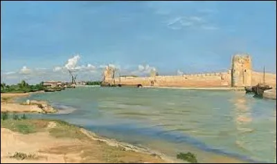 Parmi ces trois impressionnistes, lequel a r&eacute;alis&eacute;, en 1867, cette toile nomm&eacute;e ''Les Remparts d'Aigues-Mortes'' ?