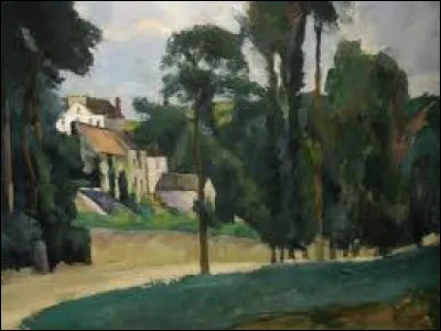 Quel impressionniste a, entre 1875 et 1877, r&eacute;alis&eacute; cette toile nomm&eacute;e ''La Route de Pontoise'' ?