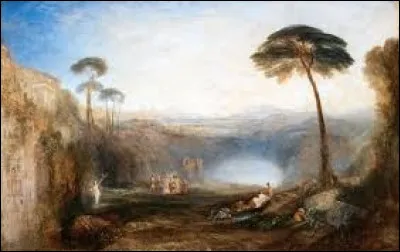 En 1834, quel romantique a r&eacute;alis&eacute; cette �uvre nomm&eacute;e ''Le Rameau d'or'' ?