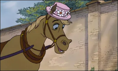 Dans quel "Classique d'animation" Disney peut-on voir Frou-Frou, la jument d'Adela&iuml;de de Bonnefamille, tirer une cal&egrave;che qui ram&egrave;ne &laquo; Madame &raquo; et ses chats &agrave; la maison ?
