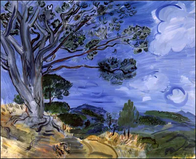 Hommage &agrave; la terre proven&ccedil;ale ce ''Grand arbre &agrave; Sainte-Maxime'' est l'�uvre de...