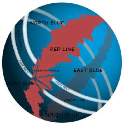 Dans quel oc&eacute;an commence l'aventure One Piece ?