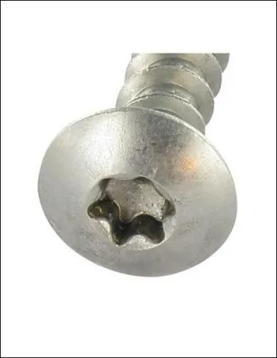 Quelle est la forme de cette t&ecirc;te de vis ?