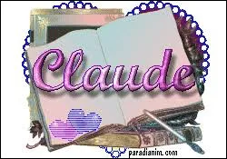 Je viens d&icirc;ner ce soir, comme d'habitude. J'attendrai que tu reviennes, marche tout droit et viens &agrave; la maison passer le lundi au soleil ! Je me pr&eacute;nomme Claude, quel est mon nom ?