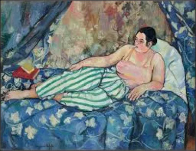 Qui a r&eacute;alis&eacute;, en 1923, cette toile intitul&eacute;e ''La Chambre Bleue'' ?