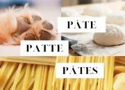 Quiz Pâte, patte, pâtes !