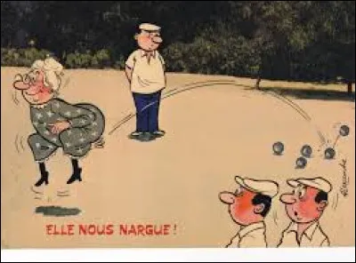 Quand on perd treize &agrave; z&eacute;ro &agrave; la p&eacute;tanque, on dit que l'on a fait...