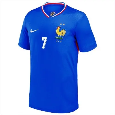 Lors de la Coupe du Monde 2018, quel footballeur fran&ccedil;ais portait le maillot n&deg;7 ?