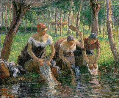 Qui a pris pour muses ces lavandi&egrave;res ?