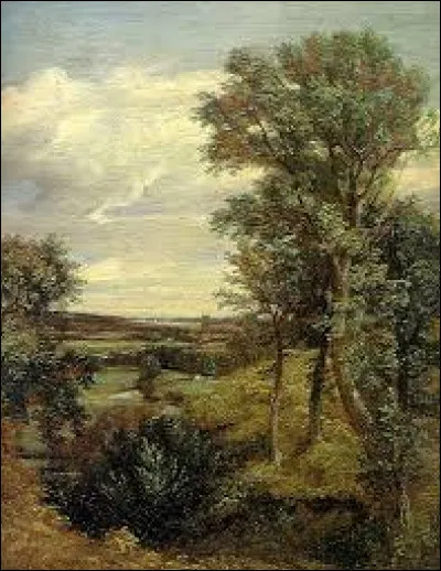 ''Vall&eacute;e de Dedham'' est une �uvre datant de 1802. Quel romantique anglais est l'auteur de cette toile ?