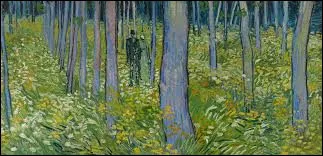 On d&eacute;bute ce dernier volet en cherchant un postimpressionniste. En 1890, quel artiste a r&eacute;alis&eacute; cette toile intitul&eacute;e ''Sous-bois'' ?