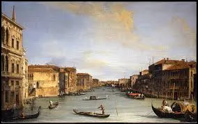 &Agrave; quel v&eacute;dutiste doit-on, entre 1726 et 1728, cette toile intitul&eacute;e ''Vue du Grand Canal'' ?