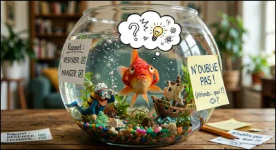 Quelle est la m&eacute;moire r&eacute;elle d'un poisson rouge ?