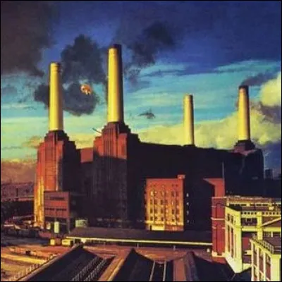 Quel &eacute;l&eacute;ment humoristique d&eacute;core la fameuse pochette du disque ''Animals'' des Pink Floyd ?