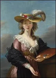Laquelle de ces trois rococos a r&eacute;alis&eacute;, en 1782, son autoportrait avec un chapeau de paille ?