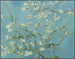 On d&eacute;bute cette s&eacute;rie avec la toile postimpressionniste intitul&eacute;e ''Amandiers en fleurs''. Quel artiste a r&eacute;alis&eacute; cette peinture, en 1890 ?