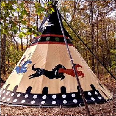 Tintin se retrouve prisonnier des Indiens dans...