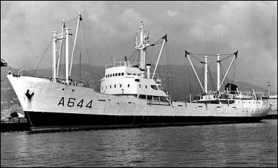 Un cargo qui transporte une dr&ocirc;le de cargaison, c'est dans l'album...