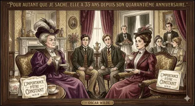 Pourquoi &eacute;crit-on le titre de la pi&egrave;ce L'Importance d'&ecirc;tre Constant avec une majuscule &agrave; Constant ?