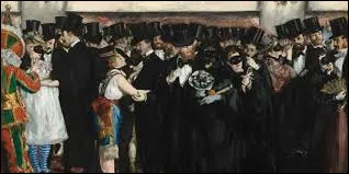 Et on cl&ocirc;ture ce quiz avec la toile impressionniste intitul&eacute;e ''Bal masqu&eacute; &agrave; l'op&eacute;ra. En 1873, quel artiste a r&eacute;alis&eacute; cette toile ?