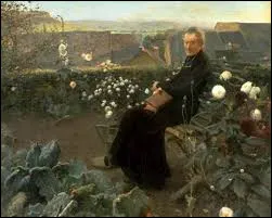 Datant de 1886, ''Le Br&eacute;viaire'', &eacute;galement appel&eacute;e ''La Retraite de l'aum&ocirc;nier'', est l'�uvre du peintre...