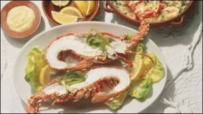 Que mange-t-on dans la langouste ?