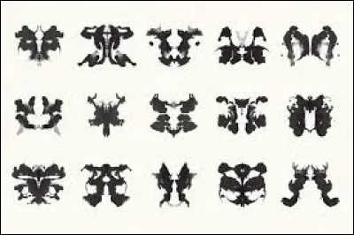 Quel est le nom de ce test d'&eacute;valuation psychologique de type projectif qui consiste en une s&eacute;rie de planches graphiques pr&eacute;sentant des taches globalement sym&eacute;triques ?