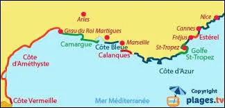 La c&ocirc;te m&eacute;diterran&eacute;enne fran&ccedil;aise a plus ou moins de 1 000 km de littoral ?