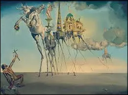 Compl&eacute;tez le titre de ce tableau : "La Tentation de saint ..." :