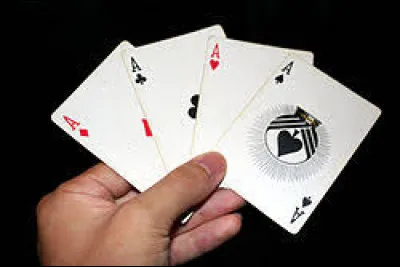 Quel mot d&eacute;signe la valeur d'une carte &agrave; jouer ?