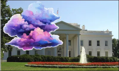 Quel ouvrage d'architecture se cache derri&egrave;re les nuages ?