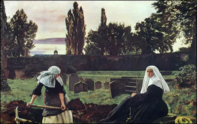 Qui a peint ce tableau intitul&eacute; "La Vall&eacute;e du repos" en 1858 ?